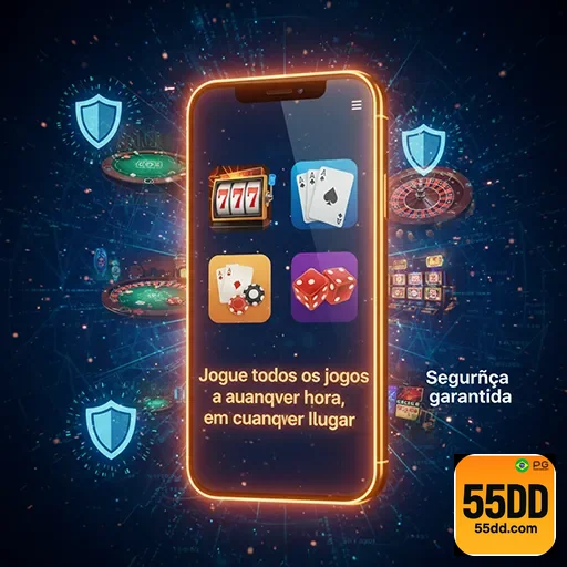 Diversos jogos de casino no celular na página de jogos diversificados