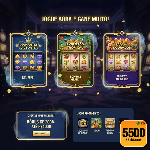 Aproveite os melhores slots mobile, sucesso garantido - 55dd